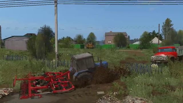 Начало работы в Бухалово # 1 Farming Simulator 2017- смотреть онлайн