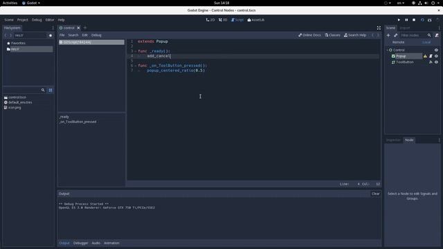 Godot - A Complete Guide To Control Nodes - Popups смотреть онлайн