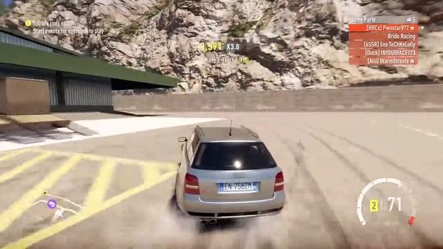 2001 Audi A4 Avant Drift Limbo close call смотреть онлайн