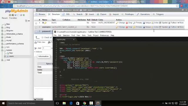 How To Make SImple PHP Login Register Script смотреть онлайн