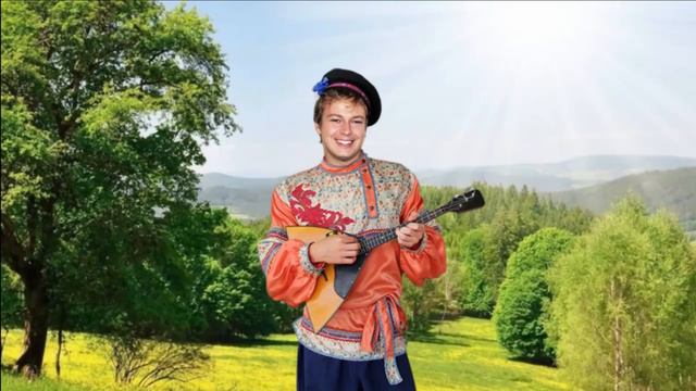 "Какая ж песня без баяна". Елена Бажанова. смотреть онлайн