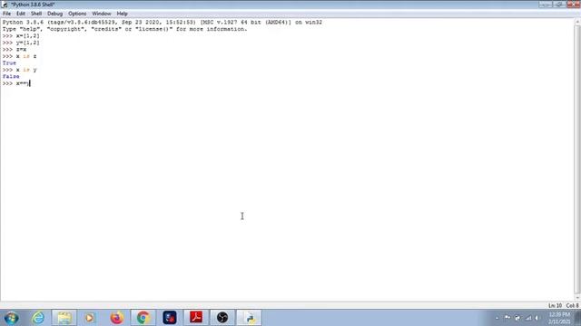 python tutorial class 11th(identity operator,membership operator in hindi) смотреть онлайн