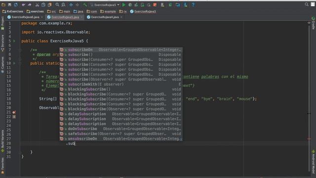 RxJava - Operador GroupBy смотреть онлайн