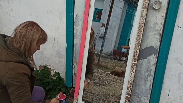 Подруга в гостях // Краснодар не понравился // Переделка старого зеркала смотреть онлайн