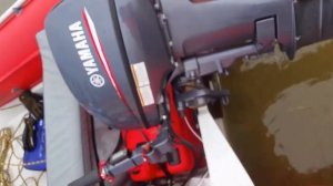 Ямаха 9.9-15  раздушенная,тест 2х винтов 12 шага