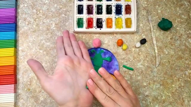 Лепим инопланетянина ? из пластилина смотреть онлайн