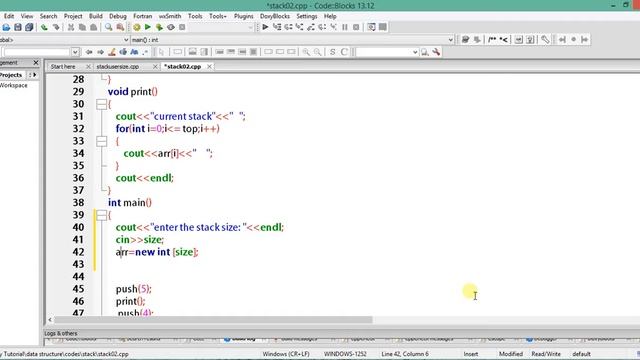 18. Stack size from user смотреть онлайн