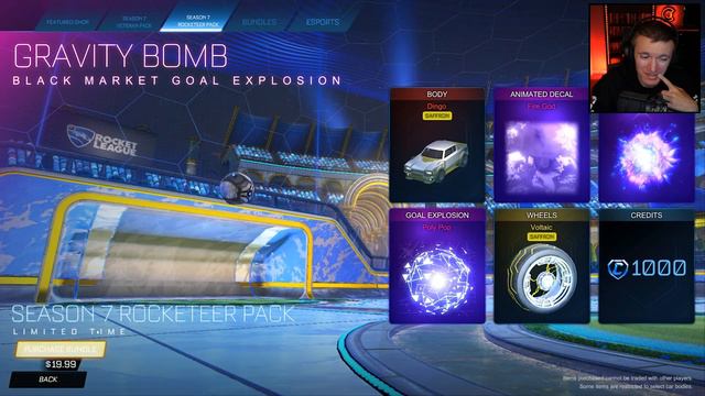 BUYING THE *NEW* BUNDLES IN THE ROCKET LEAGUE ITEM SHOP!