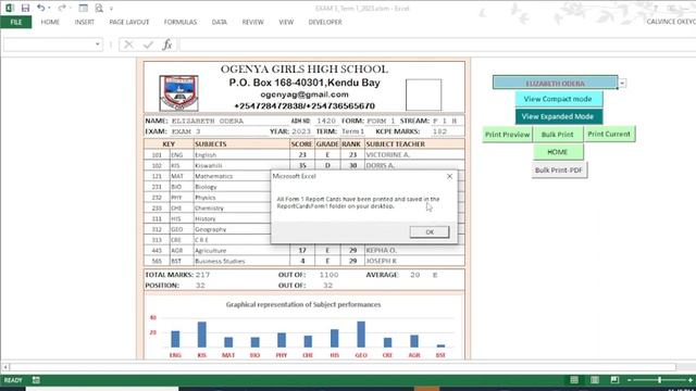 HOW TO BULK PRINT STUDENTS' REPORT CARDS TO PDF ,COMBINE THEM INTO SINGLE DOCUMENT USING EXCEL VB смотреть онлайн