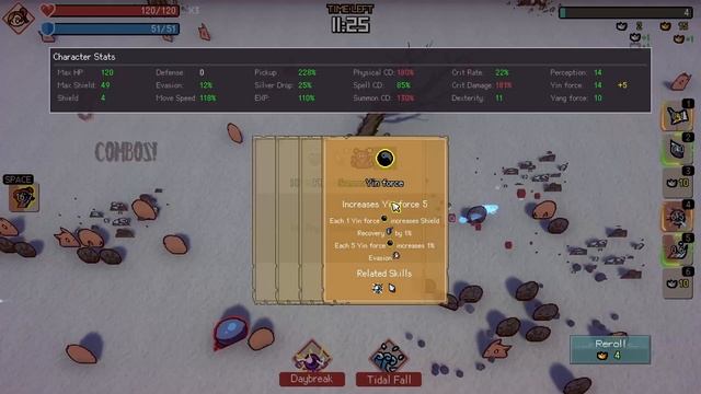 Noobs Want to Live | Bullet Heaven Horde Survival Roguelike! | Great Beauty Crazy Synergies Gamepla смотреть онлайн