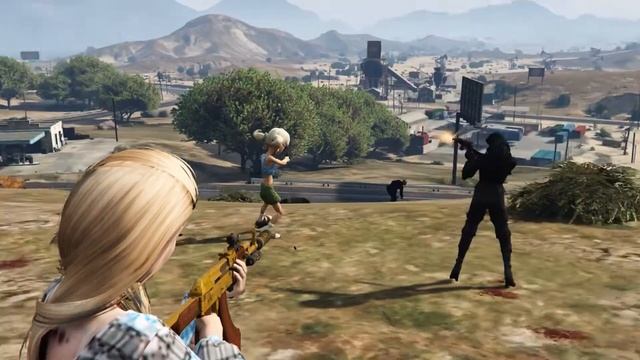 GTA 5 mods - New Gluk'oZa at the construction site смотреть онлайн