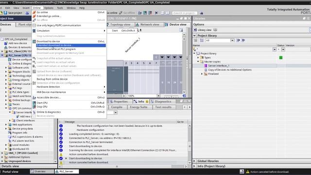 TIA Portal: OPC UA Standard Server Tutorial - Quick Configuration and Browsing смотреть онлайн