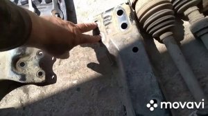 Toyota RAV4(Тойота рав4(замена  сцепления)