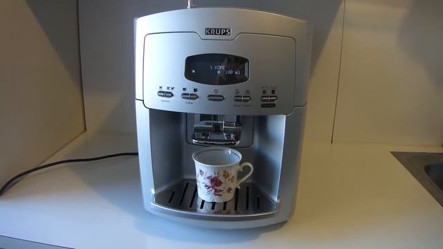 Кофемашина KRUPS XP9000 смотреть онлайн