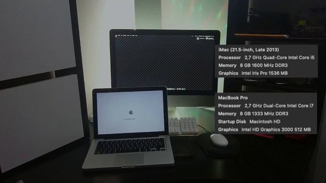 SSD boot time comparison 13" MacBook Pro (2011) vs. 21.5" iMac (2013) with macOS Catalina 10.15 смотреть онлайн