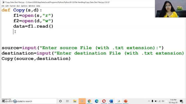 Program to Copy all the Contents from one text file to another (Take input from user) | CBSE CLass1 смотреть онлайн