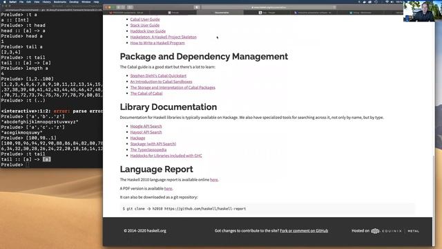 PROG2006: Haskell 02 - functions, types, basic type classes , tuples, lists. смотреть онлайн