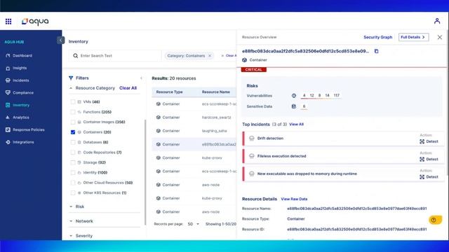 Aqua Real-Time CSPM Demo смотреть онлайн