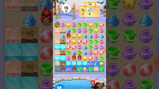 Angry Birds Match level 989 смотреть онлайн