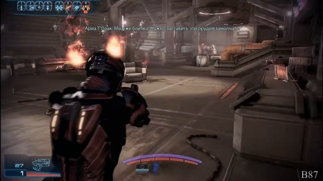 Mass Effect 3 Omega DLC Слепой лепсплей. Часть 2. смотреть онлайн
