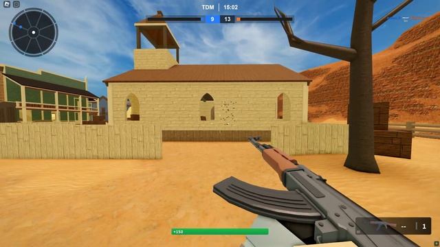 AK-47 Classic Legendary Skin [Roblox Bad Business] смотреть онлайн