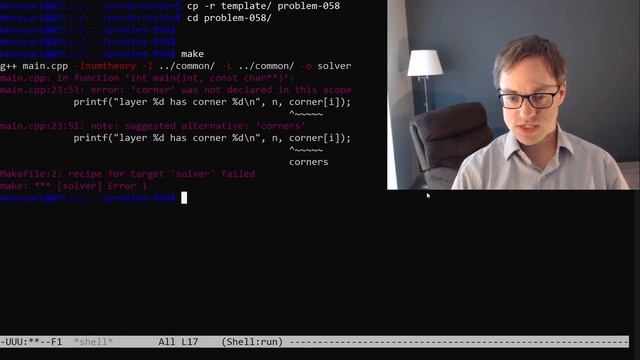 Project Euler: Problem 58 (C/C++) смотреть онлайн
