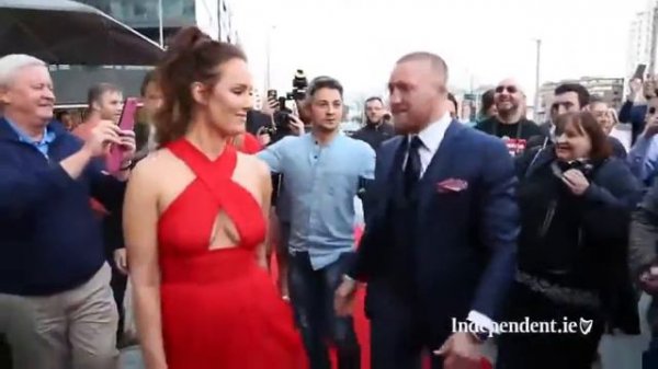 Conor McGREGOR and Di Devlin on award VIPStyleAwards