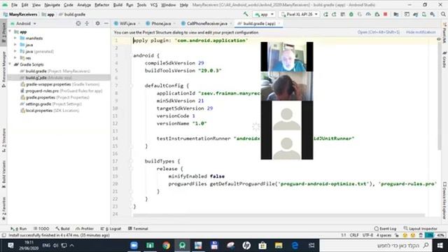 השתלמות אנדרואיד ירושלים -- מפגש #12 29.06.2020 -- BroadcastReceiver смотреть онлайн