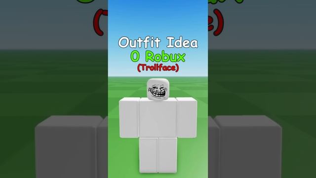 Making Roblox *FREE* Trollface Outfit Idea ? смотреть онлайн