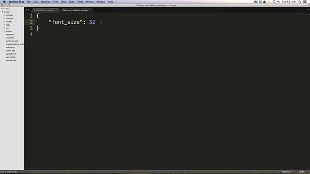 Sublime Text Tutorials #15 - Hiding Files With User Preferences смотреть онлайн