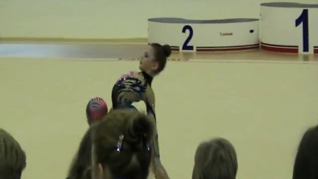 ПЕРВЕНСТВО РОССИИ Солдатова Александра 1998 г р мяч  16 01 10