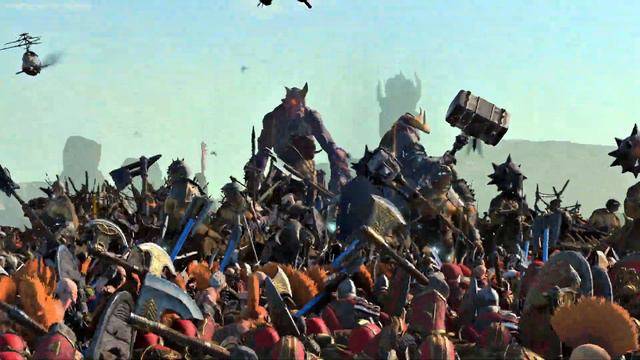 Total War: Warhammer 3 - Immortal Empires - THE EMPIRE And DWARFS Vs WARRIORS OF CHAOS