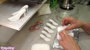 Обувь для куклы (doll) силиконовый молд |Заготовка подошвы для  обуви  | КуколМир