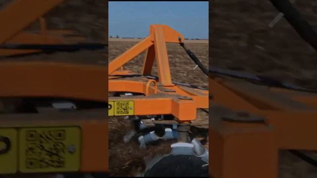 Дисковая борона Стилмер в работе - 2,4х2П!  #сельскоехозяйство #почвообработка #дисковаяборона