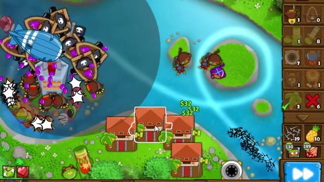 Bloons Monkey City - CRAZY WATER DDT Tile смотреть онлайн