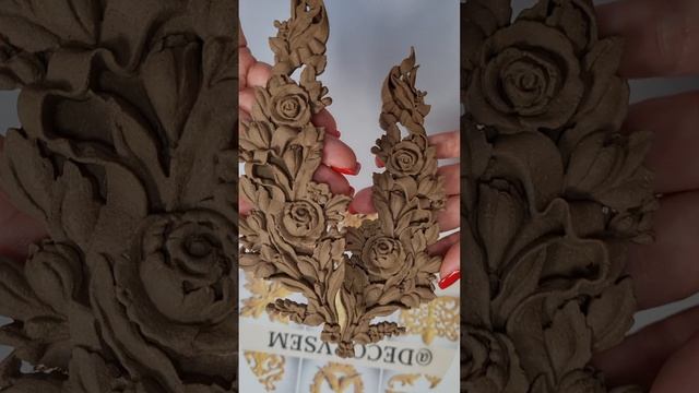 Декор для предметов интерьера, творчества и мебели. Лепной декор, как резьба по дереву -Декорвсем смотреть онлайн
