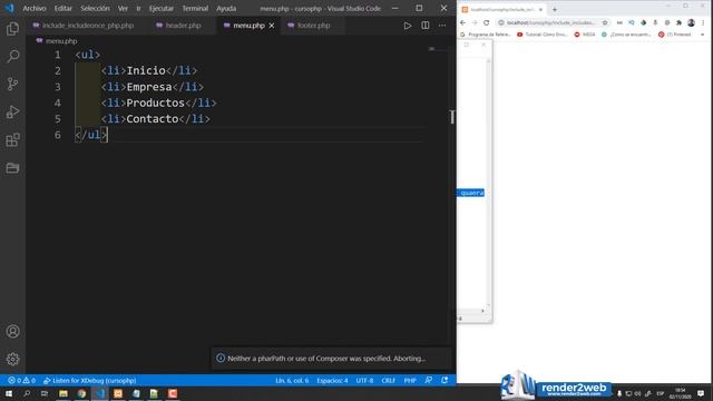 ? PHP include, include_once Php Tutorial for Beginners Video oficial смотреть онлайн