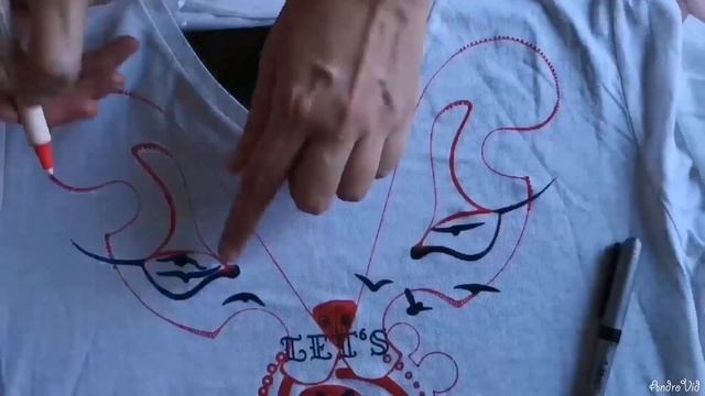 Как Сделать Рисунок на Футболке в Стиле Футуризм- Тема -как не Разочароваться в Рисовании. смотреть онлайн