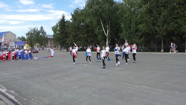 Флешмоб Моя Россия моя страна Оренбургская область с Шарлык смотреть онлайн