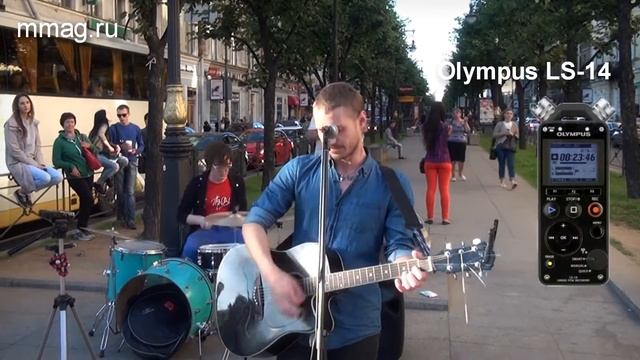 Olympus LS-14 и Olympus LS-100 Уличный Тест Диктофонов смотреть онлайн