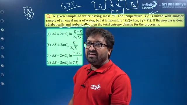 Best questions of Thermodynamics - Rank Booster || JEE Advanced 2023 || LIVE || Infinity Learn JEE смотреть онлайн