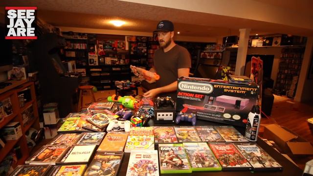 Live Garage Sale Pickups (spy cam) - Boxed NES Action Set, PS1, GameCube, Nerf Guns смотреть онлайн