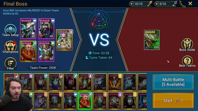 Doom Tower Eternal Dragon 120 HARD (My Team!) | Raid Shadow Legends смотреть онлайн