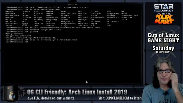 06 CLI Friendly: Arch Linux Install 2019 смотреть онлайн