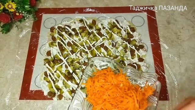 Самый Вкусный САЛАТ который я пробовала? из простых продуктов! рецепт быстрого Салата смотреть онлайн