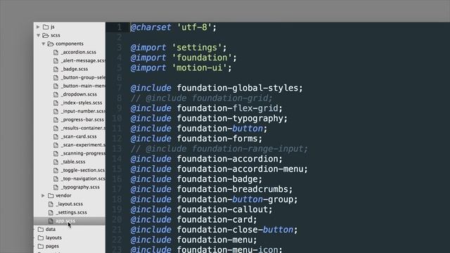 Intro to Using Foundation's Sass | Foundation 6 by ZURB смотреть онлайн