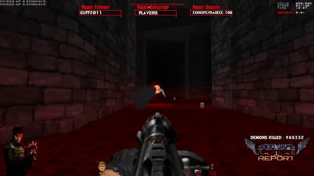 Doom II ⛧Bloody Graveyard +Brutal Doom V21 - Black Metal, 100% secrets, No Deaths смотреть онлайн