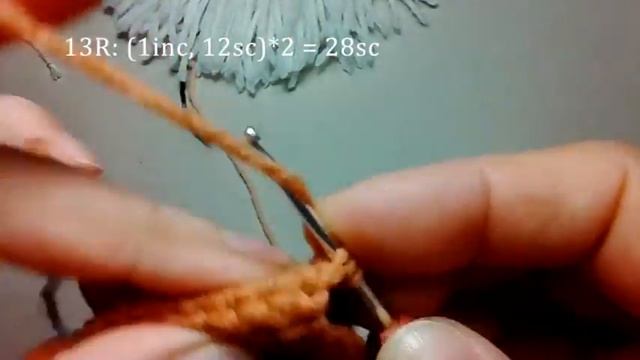 Шапочка для гнома. Cap for the dwarf. Amigurumi. Crochet. Амигуруми. Игрушки крючком. смотреть онлайн