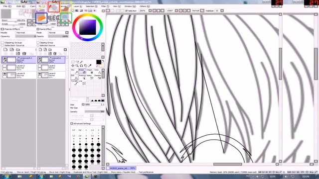 Paint Tool SAI シリカ(Силика) Part(Часть) 1 смотреть онлайн