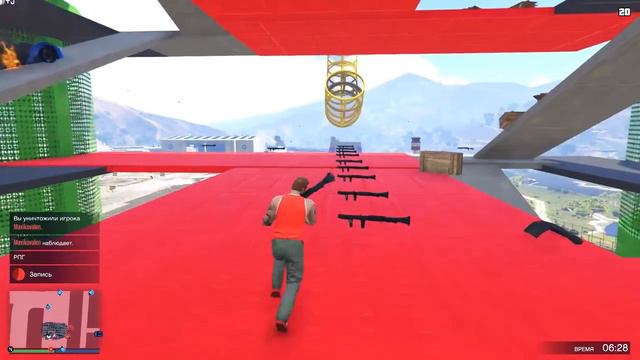 НОВЫЙ КРУТОЙ РЕЖИМ С ВЕРТОЛЕТОМ, МАШИНАМИ И РПГ! ЦАРЬ ГОРЫ В GTA 5 ONLINE смотреть онлайн